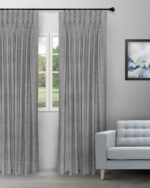 Oreo - Dark Gray Custom Curtains