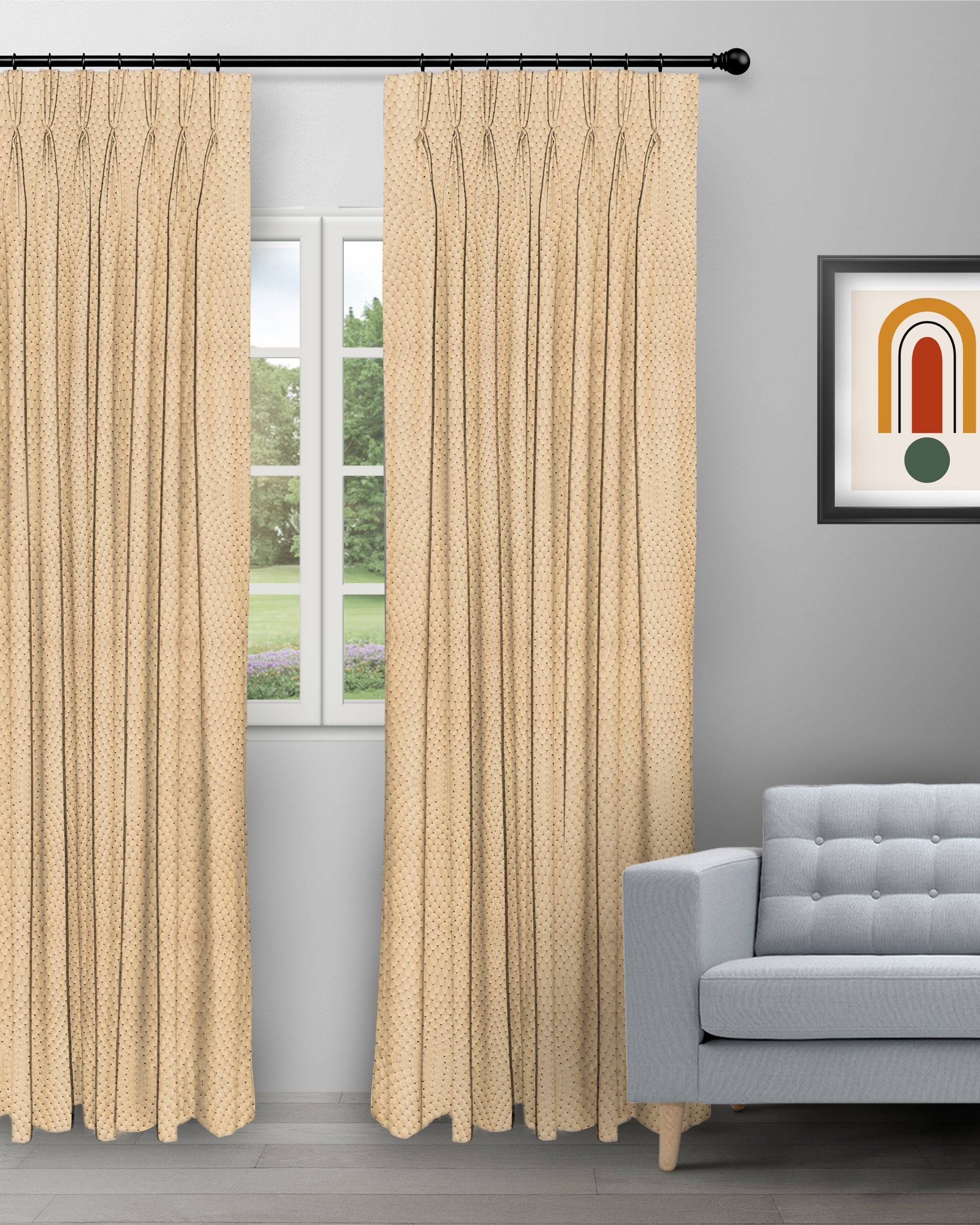 Orlando-Gold-Curtain-image-scaled-1.jpg Orlando - Gold Custom Curtains - Image 1