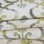 Pretty - Chartruse Ripple Fold Drapes