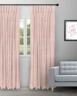 Pyramid - Misty Rose Custom Curtains