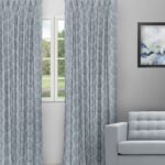 Quinlan - Antique Blue Custom Curtains