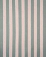 Vintage Linen Stripes - Sea Foam Ripple Fold Drapes - Image 3