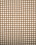 Gingham Check - Sand Custom Curtains - Image 3