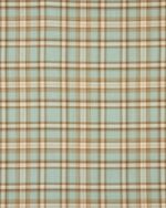 Farmhouse Plaid Check - Lake Ripple Fold Drapes - Image 3
