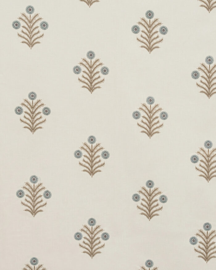 Embroidered Hailee - Blue Sky Custom Curtains - Image 3