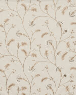 Embroidered Silvy - Walnut Fabric Swatch - Image 3