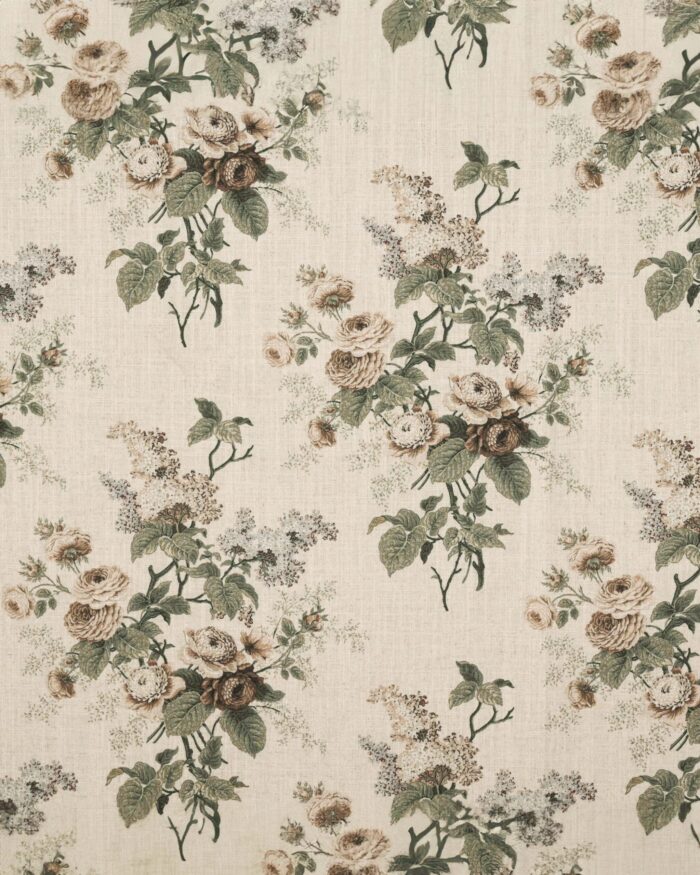 English Cottage - Brown Ripple Fold Drapes - Image 2