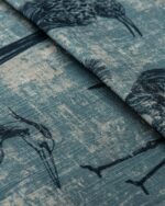 Safari Birds - Aegean Teal Fabric Swatch - Image 2