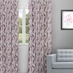 Safari Birds - Plum Custom Curtains