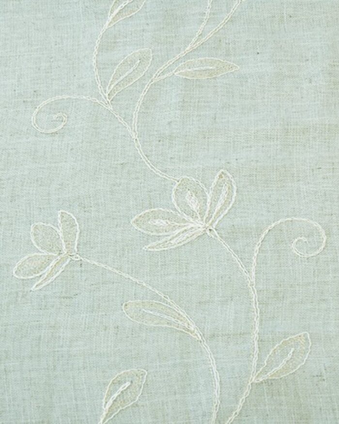 Sally - Mint Ripple Fold Drapes - Image 2