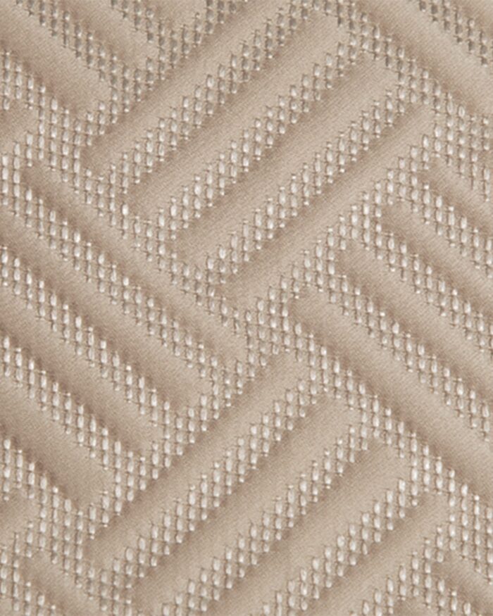 Sand Bubble - Beige Ripple Fold Drapes - Image 3