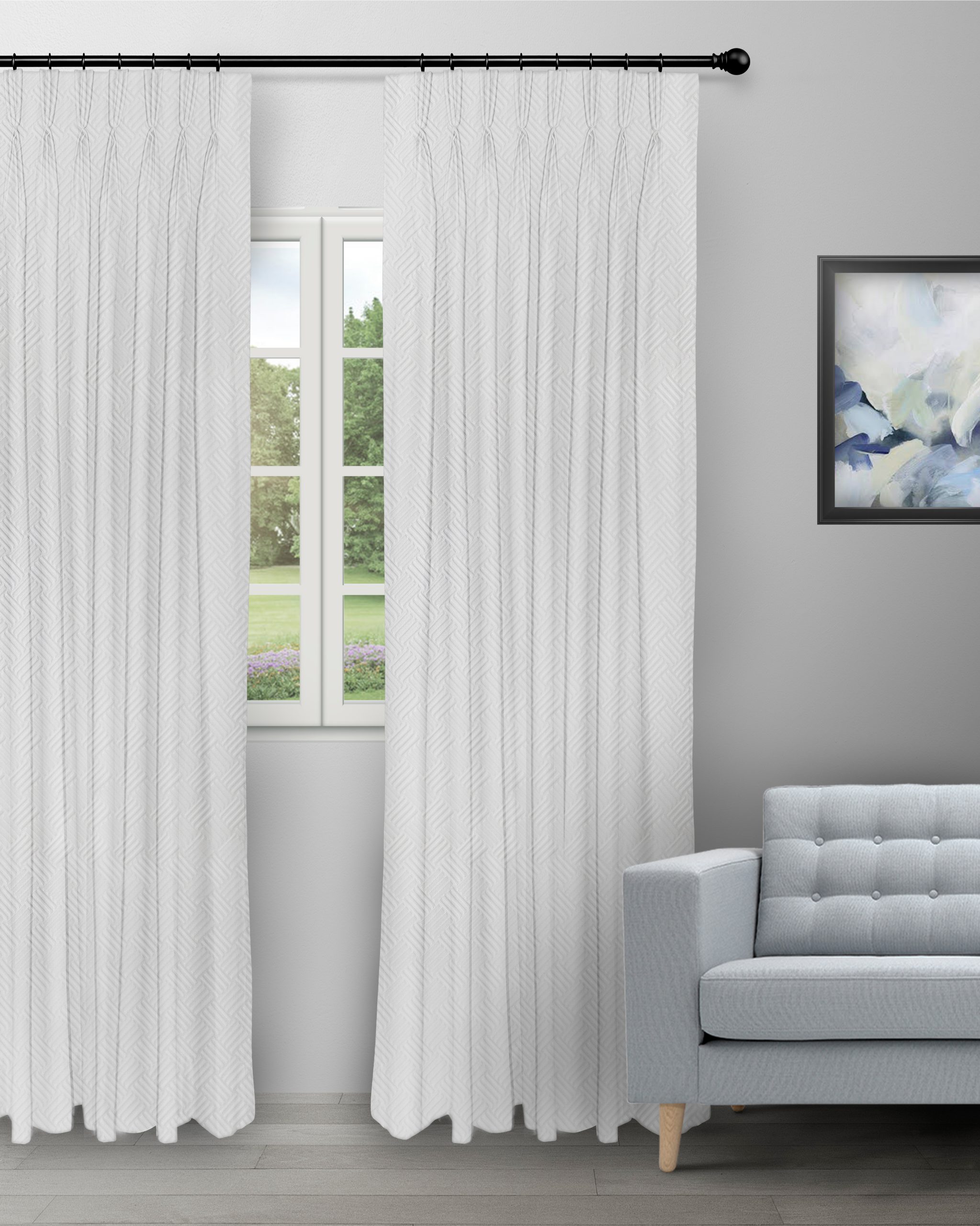 Sand-Bubble-Snow-White-Curtain-image-scaled-1.jpg Sand Bubble - Snow White Custom Curtains - Image 1