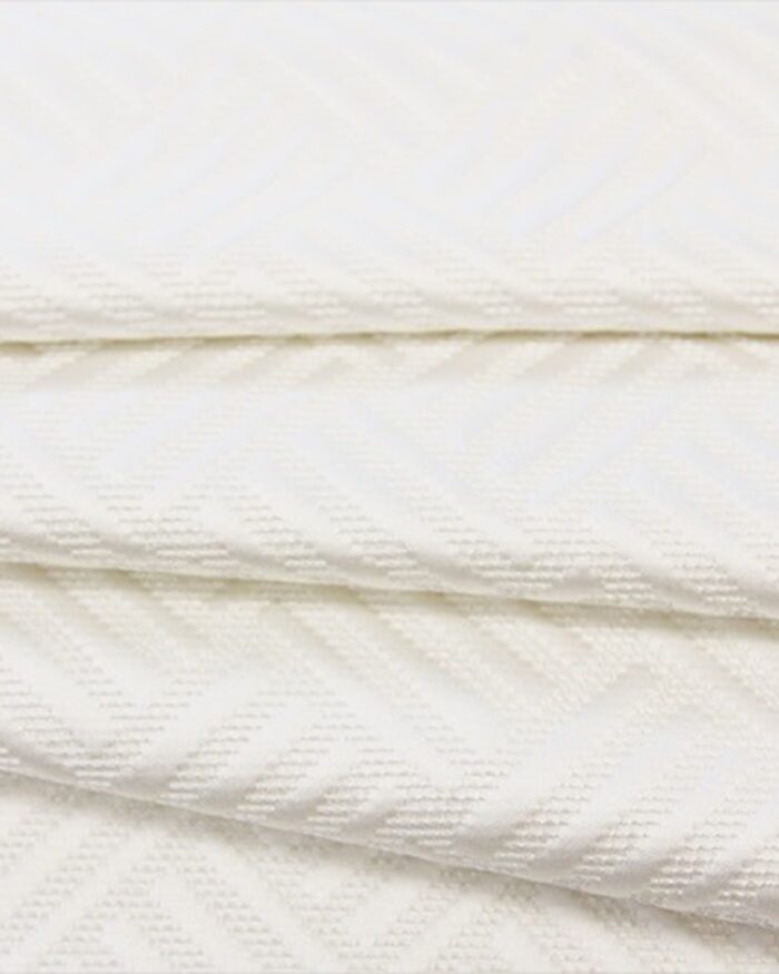 Sand Bubble - Snow White Fabric Swatch - Image 2