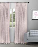 Sand Texture - Blush Custom Curtains