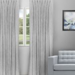 Sand Texture - Gray Custom Curtains
