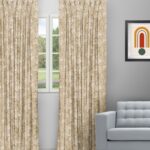 Florist - Butterscotch Custom Curtains