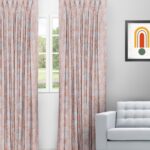 Florist - Coral Custom Curtains