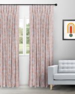 Florist - Coral Custom Curtains