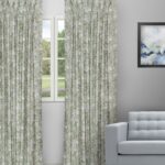 Florist - Pistachio Custom Curtains