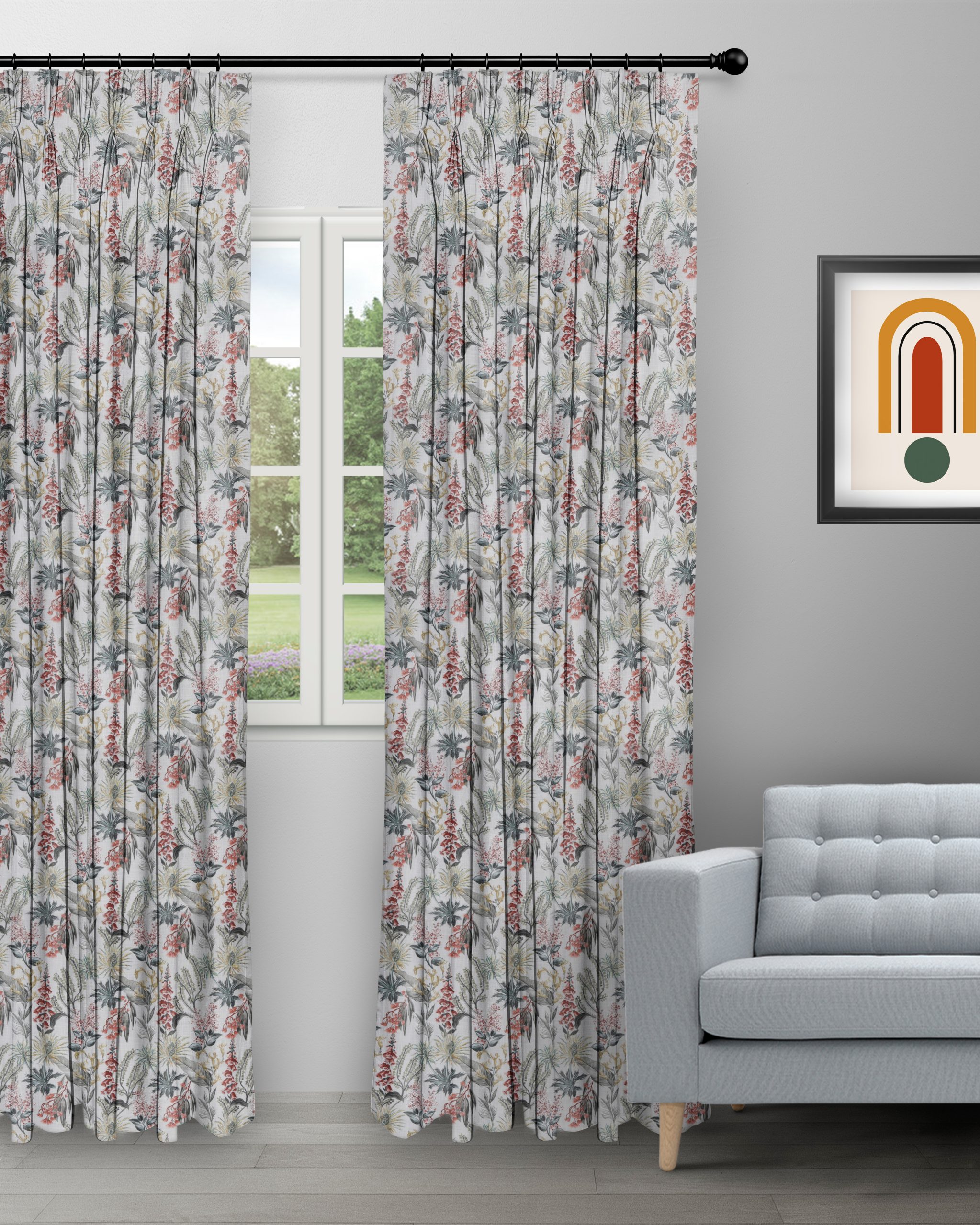 Serene-Drapes-Pumpkin-Curtain-image-scaled-1.jpg Serene Drapes - Pumpkin Custom Curtains - Image 1