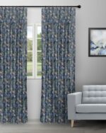 Serene Drapes - Teal Blue Custom Cutains