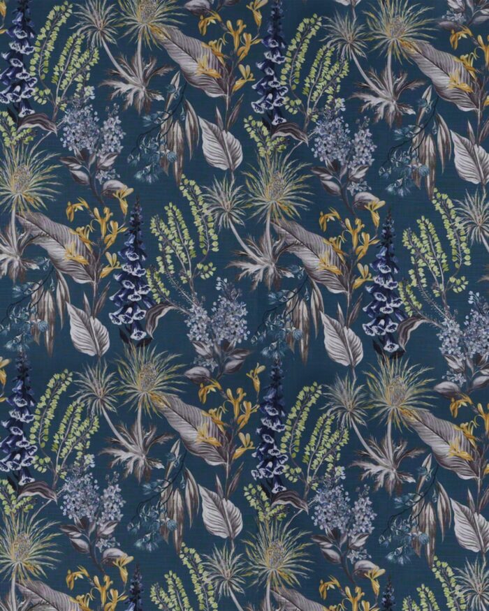 Serene Drapes - Teal Blue Ripple Fold Drapes - Image 3