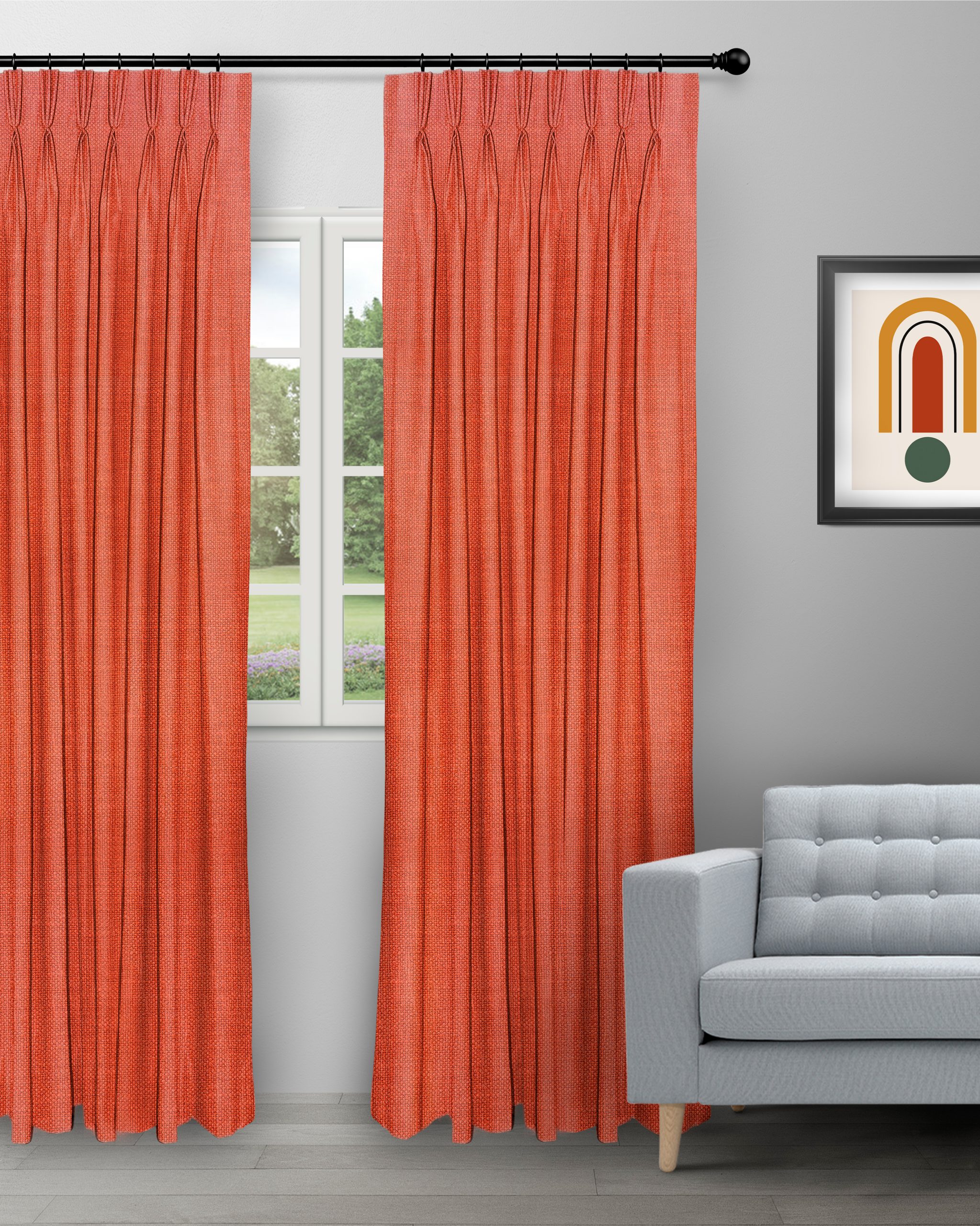 Somer-Tangerine-Curtain-image-scaled-2.jpg Somera - Tangerine Custom Curtains - Image 1