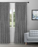 Somera - Charcoal Custom Curtains