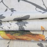 Spring Love - Gray Ripple Fold Drapes