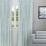 Sprint - Aqua Blue Custom Curtains