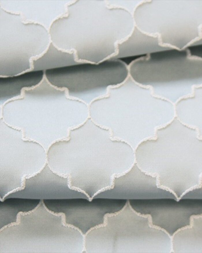 Sprint - Aqua Blue Custom Curtains - Image 2