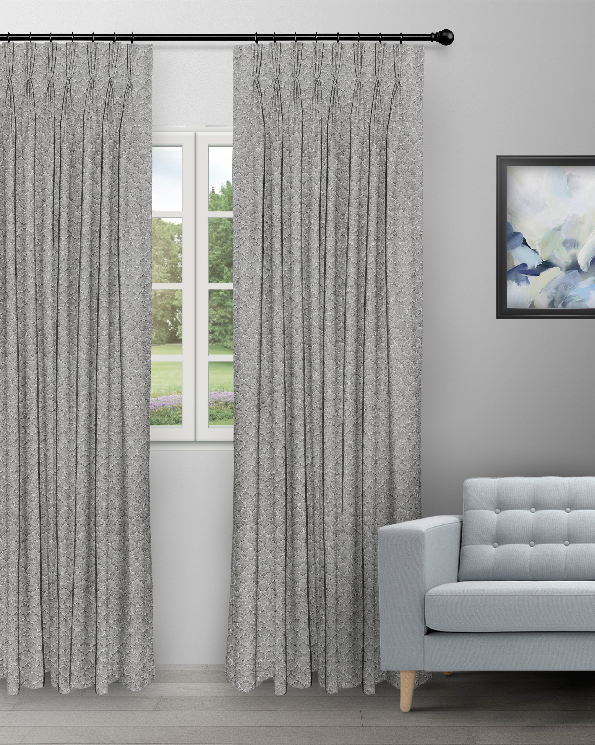 Sprint-Slate-Curtain-image-scaled-2.jpg Sprint - Slate Custom Curtains - Image 1