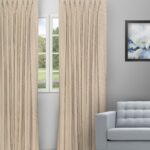 Swizz - Beige Buff Custom Curtains