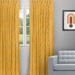 Swizz - Butterscotch Custom Curtains