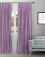 Swizz - Plum Custom Curtains