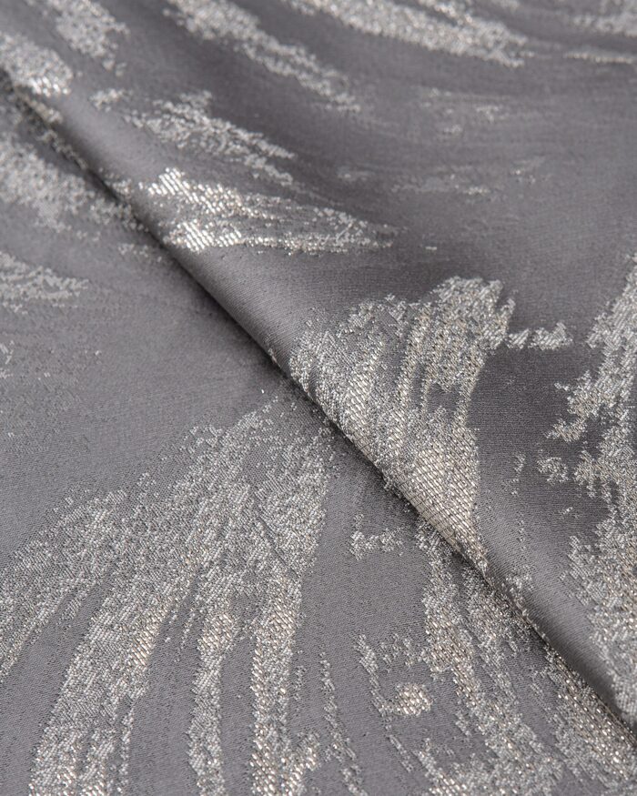 The Shining Wave - Zinc Ripple Fold Drapes - Image 2