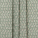 Vintage Paisley - Jade Ripple Fold Drapes