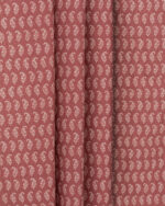 Vintage Paisley - Red Fabric Swatch - Image 3