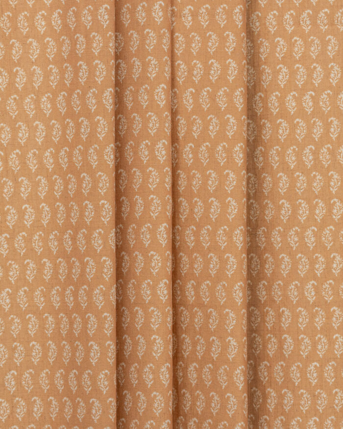 Vintage Paisley - Turmeric  Fabric Swatch - Image 2