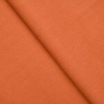 Herringbone Plains - Orange Carrot Fabric Swatch