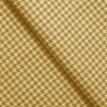 Classic Houndstooth - Mustard Fabric Swatch