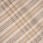 Coastal Stripes - Taupe Fabric Swatch