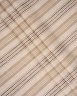 Coastal Stripes - Taupe Fabric Swatch