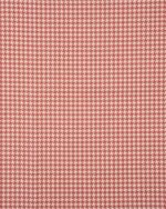 Classic Houndstooth - Tuscan Red Ripple Fold Drapes - Image 2