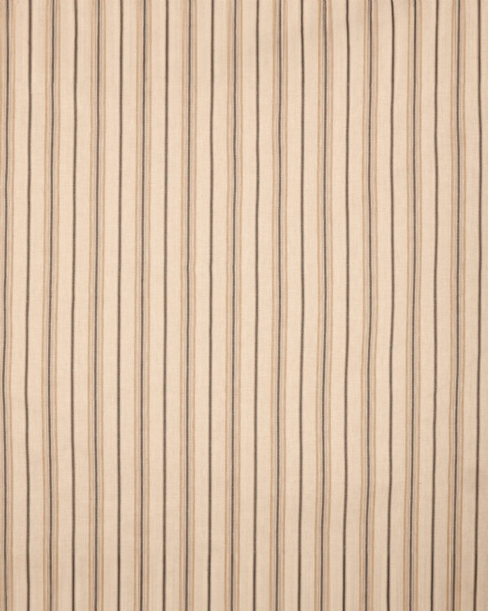 Folktales Stripes - Stone Fabric Swatch - Image 2