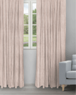 Almond - Misty Rose Color Ripple Fold Drapes