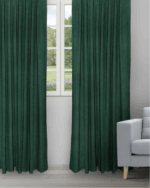 Colonial - Forest Ripple Fold Drapes