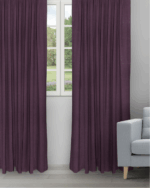 Colonial - Plum Ripple Fold Drapes