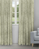 Colorado - Herb Green Ripple Fold Drapes