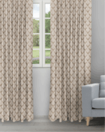 Cotton Husk - Biscotti Ripple Fold Drapes